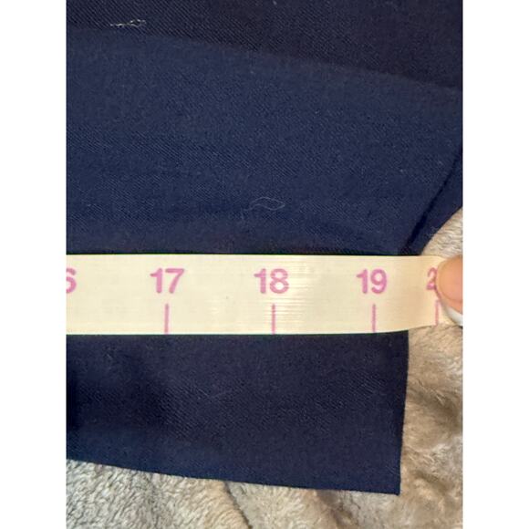Renato Piccardi‎ Size 8H Boy Navy Blue Dress Pants Formal Pockets 100% Wool - Picture 8 of 10